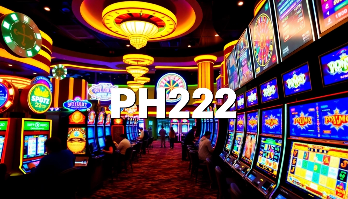 Experience PH222 with our latest slot machines, where big wins await every player.